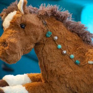 Amazonite and Turquoise-Colored Mane Beads