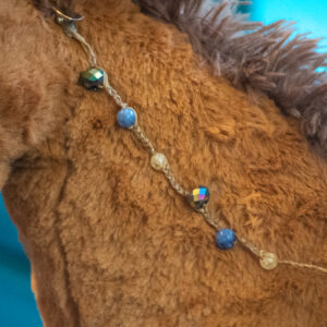 Sodalite and Citrine Mane Beads