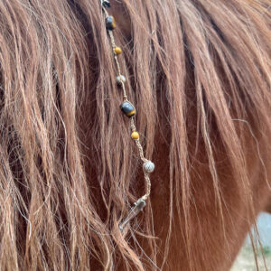 Tiger’s Eye and Yellow Mookaite Mane Beads